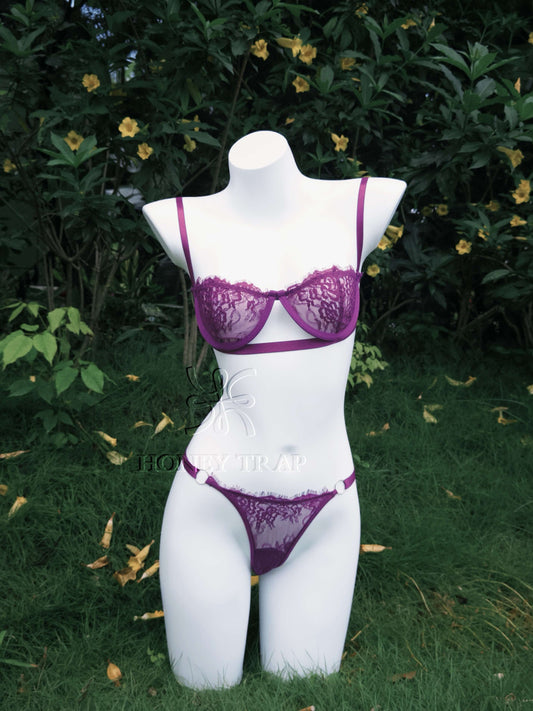Wild Wolf Luxury Lace Lingerie Set for Women